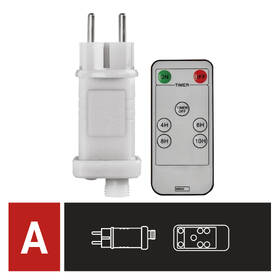 Napájecí adaptér EMOS pro vánoční spojovací osvětlení Standard/Profi, venkovní i vnitřní, ovladač 

 obrázek produktu 3 z 7
