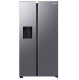Americká lednice Samsung RS68CG885DS9EF stříbrná barva
