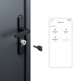 Zámek Netatmo Doorlock Smart, zámek a klíče černý/stříbrný

 obrázek produktu 5 z 7