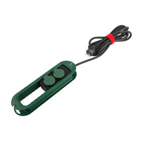 Kabel prodlužovací Viking 2× zásuvka, IP44, 4,7m černý/zelený

 obrázek produktu 3 z 6