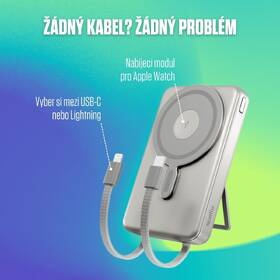 Powerbanka Epico Spello ForcePack 4v1 10000mAh titanová

 obrázek produktu 6 z 6