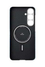 Kryt na mobil Pitaka Tactile Woven, Moonrise na Samsung Galaxy S25 černý/modrý

 obrázek produktu 3 z 3