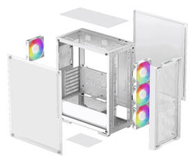 Case DeepCool CC560 MESH V2 bílá

 obrázek produktu 10 z 11