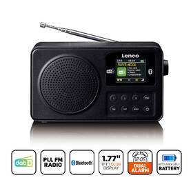 Radiopřijímač s DAB+ Lenco PDR-033BK černý

 obrázek produktu 4 z 5