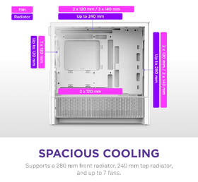 Case NZXT H3 Flow bílá

 obrázek produktu 7 z 11