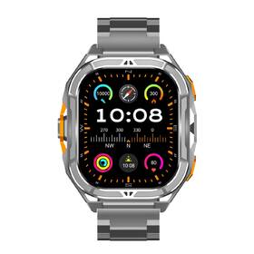 Chytré hodinky ARMODD Titan GPS s kovovým řemínkem + šedý silikonový řemínek stříbrné

 obrázek produktu 2 z 4