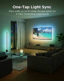 LED pásek Govee TV Backlight 3 Pro 55-65" RGBIC, 2,4m černý

 obrázek produktu 6 z 6