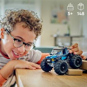 Stavebnice LEGO® City 60402 Modrý monster truck 

 obrázek produktu 5 z 8