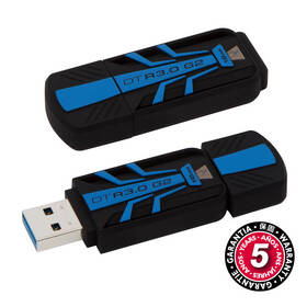 USB Flash Kingston 16GB černý/modrý

 obrázek produktu 1 z 9