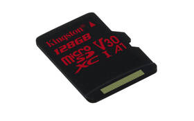 Paměťová karta Kingston microSDXC 128GB UHS-I U3 (100R/80W) 

 obrázek produktu 1 z 2