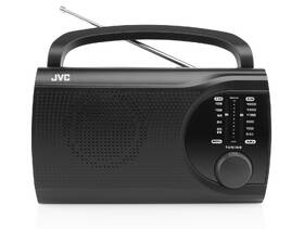 Radiopřijímač JVC RA-E321B černá barva
