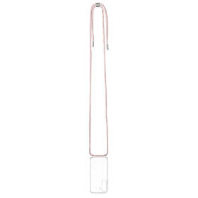 Kryt na mobil FIXED Pure Neck s růžovou šňůrkou na krk na Samsung Galaxy S25 průhledný

 obrázek produktu 2 z 4