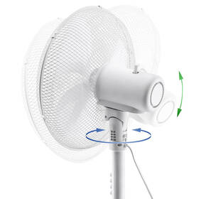 Ventilátor stojanový Gallet VEN44S bílý

 obrázek produktu 4 z 4