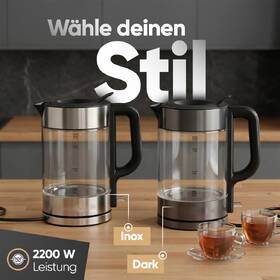 Rychlovarná konvice Profi Cook WKS 1322 G dix sklo

 obrázek produktu 9 z 9