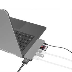 USB Hub HyperDrive SOLO USB-C Hub pro MacBook a ostatní USB-C zařízení šedý

 obrázek produktu 2 z 4