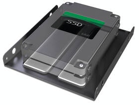 Montážní sada AKASA pro 2,5" HDD do 3,5" pozice, 2x 2,5" HDD/SSD černá

 obrázek produktu 4 z 5