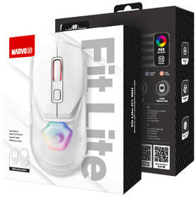 Myš Marvo FIT LITE G1 bílá

 obrázek produktu 5 z 5