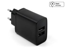 Nabíječka do sítě FIXED 2x USB, 15W Smart Rapid Charge černá

 obrázek produktu 1 z 2