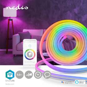 LED pásek Nedis SmartLife Full Color RGB, IP65, 32W, 5m 

 obrázek produktu 5 z 13