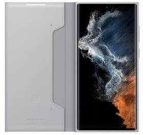 Pouzdro na mobil flipové Samsung LED View na Galaxy S22 Ultra šedé

 obrázek produktu 2 z 4