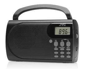Radiopřijímač JVC RA-E431B černá barva
