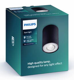 Bodové svítidlo Philips Pillar Single, GU10 černé

 obrázek produktu 3 z 3