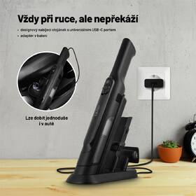 Akumulátorový vysavač Lauben Hand Vacuum 2in1 120BC černý

 obrázek produktu 23 z 27
