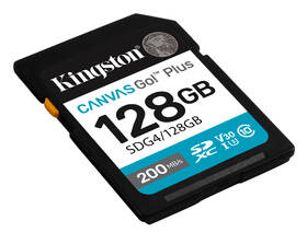 Paměťová karta Kingston SDXC 128GB U3 UHS-I  (200R/160W) 

 obrázek produktu 1 z 4