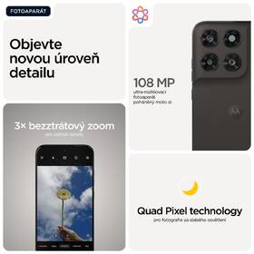 Mobilní telefon Motorola Moto G77 5G 8 GB / 256 GB černý

 obrázek produktu 3 z 20