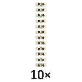 Svorkovnice EMOS ŠROUB. 12 PRV. 2,5–4MM2 32A/450V 10KS bílá

 obrázek produktu 2 z 2