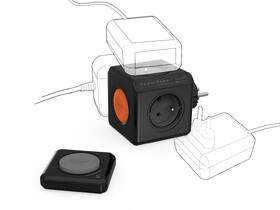 Zásuvka Powercube Remote Set, 4x zásuvka + ovladač černý

 obrázek produktu 1 z 4
