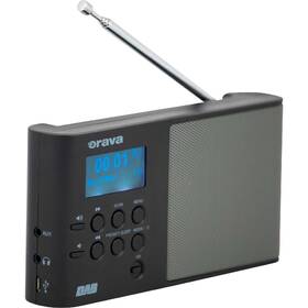 Radiopřijímač s DAB+ Orava DAB černý

 obrázek produktu 2 z 7