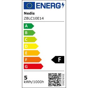 Chytrá žárovka Nedis SmartLife Zigbee 3.0, E14, 4,9 W, RGB 

 obrázek produktu 1 z 4