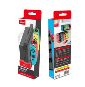 Dokovací stanice iPega Charger Dock pro N-Switch a Joy-con černá/bílá

 obrázek produktu 4 z 4