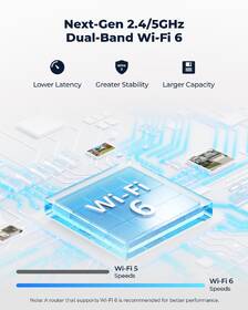 IP kamera Reolink W330 - RLC-810WA Wi-Fi bílá barva
