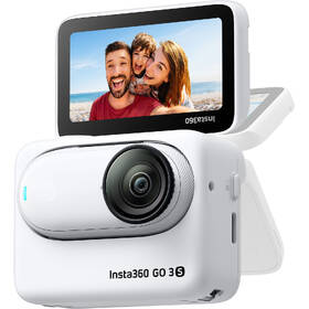 Outdoorová kamera Insta360 GO 3S - 128GB bílá barva
