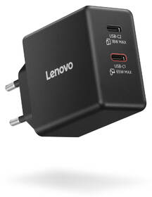 Nabíječka do sítě Lenovo Dual USB-C 65W GaN Charger černý

 obrázek produktu 1 z 5