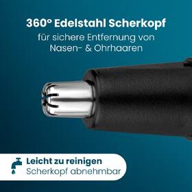 Zastřihovač chloupků ProfiCare NE 3144 šedý

 obrázek produktu 9 z 17