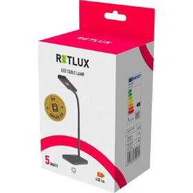 Stolní LED lampička RETLUX BASIC 5W černá

 obrázek produktu 7 z 7