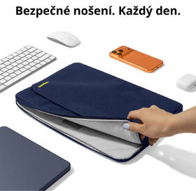 Pouzdro na notebook tomtoc LightA18 Sleeve - 13" MacBook Neo tmavě modré

 obrázek produktu 4 z 9