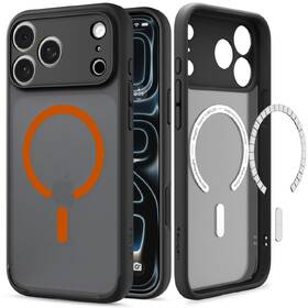 Kryt na mobil Spigen Ultra Hybrid MagSafe na Apple iPhone 18 Pro / 17 Pro černý/oranžový

 obrázek produktu 1 z 14