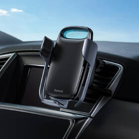 Držák na mobil Baseus Milky Way Aurora Electric Automatic Holder Wireless Charging 15W černý

 obrázek produktu 6 z 7