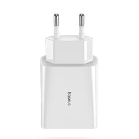 Nabíječka do sítě Baseus 2x USB, 18W bílá

 obrázek produktu 1 z 5