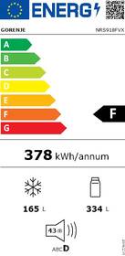 Americká lednice Gorenje NRS918FVX nerez

 obrázek produktu 1 z 4
