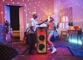 Party reproduktor Blaupunkt PB10DB černá barva
