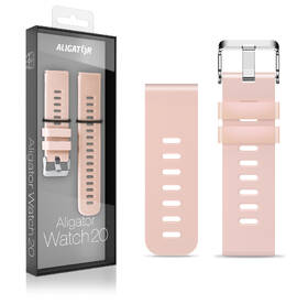 Řemínek Aligator 20AW0004, silikonový 20mm růžový

 obrázek produktu 1 z 2