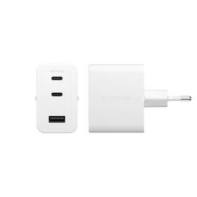 Nabíječka do sítě PanzerGlass empower Turbo GaN 70 W, 2x USB-C, 1x USB-A bílá

 obrázek produktu 1 z 5