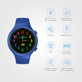 Chytré hodinky LAMAX WatchY4 Sport modré

 obrázek produktu 9 z 17
