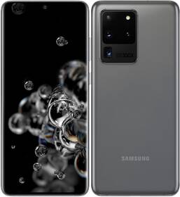 Mobilní telefon Samsung S20 Ultra 5G 512 GB - ZÁNOVNÍ - 12 měsíců záruka šedá barva
