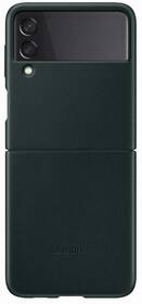 Kryt na mobil Samsung Leather Cover Galaxy Z Flip3 zelený

 obrázek produktu 3 z 6